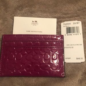 Coach Card holder new with tags
